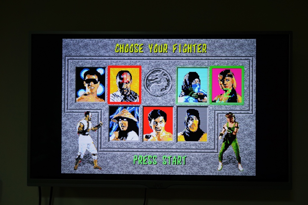 回味童年的 SEGA MD 復古遊戲機 無線控制器超好玩!地點不設限電視遊樂器 高畫質輸出27.JPG