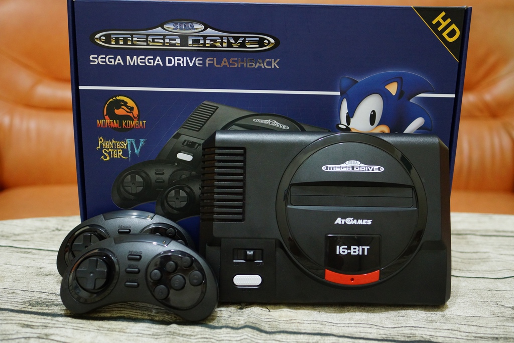 回味童年的 SEGA MD 復古遊戲機 無線控制器超好玩!地點不設限電視遊樂器 高畫質輸出29.JPG