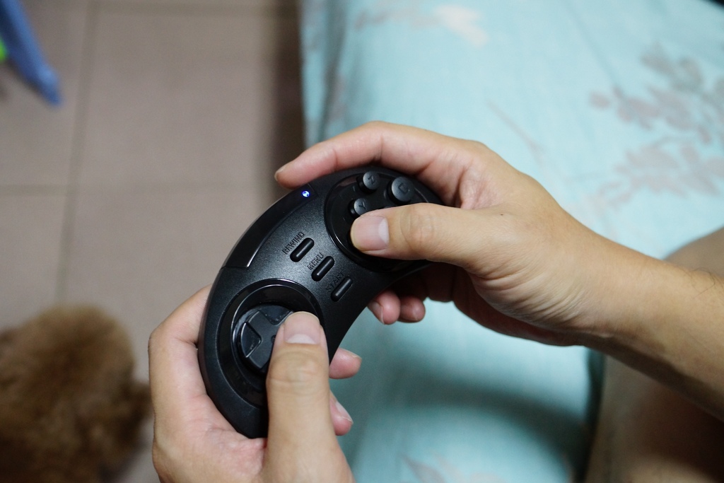 回味童年的 SEGA MD 復古遊戲機 無線控制器超好玩!地點不設限電視遊樂器 高畫質輸出20.JPG