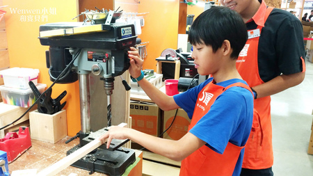 2018.08.29 特力屋手創空間 親子木作diy 木工體驗