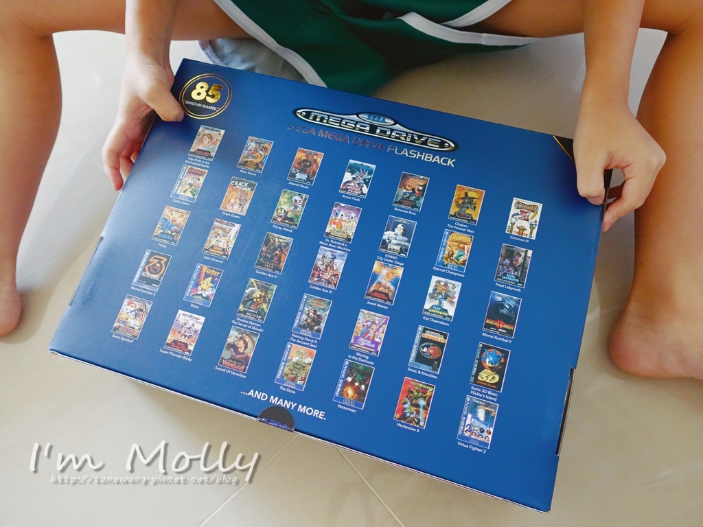 SEGA MD 復古遊戲機／ 電視遊樂器／ 無線控制器／ 高畫質輸出-2.JPG