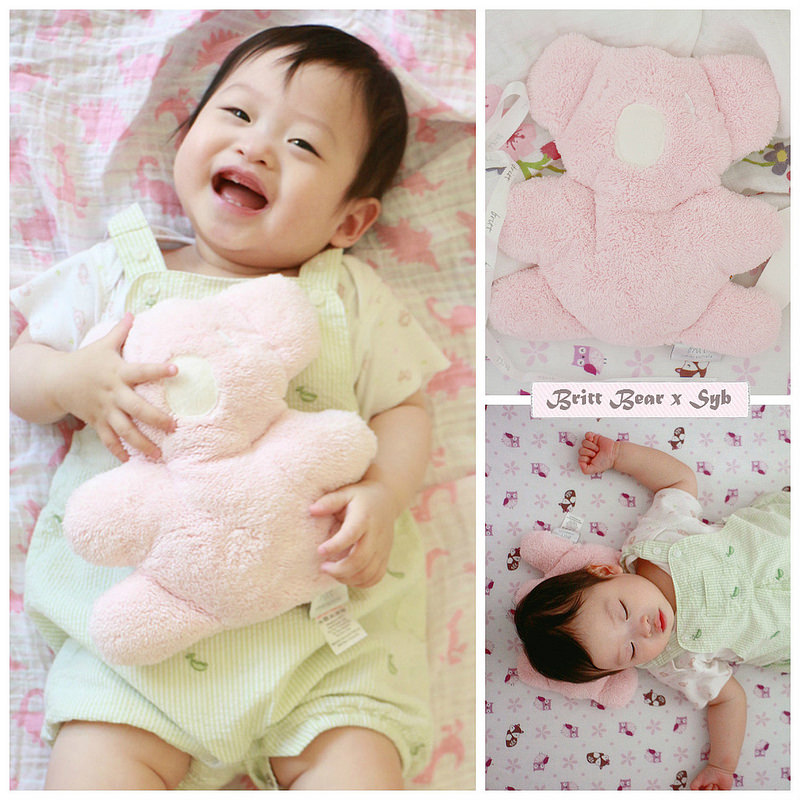 Britt Bear,抱抱熊,扁扁熊,安撫玩具,安撫玩偶,snuggles抱抱