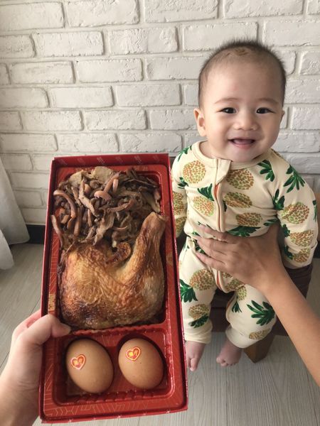 呷七碗 油飯 彌月蛋糕 彌月禮 彌月試吃 彌月試吃 Little Bear's Life