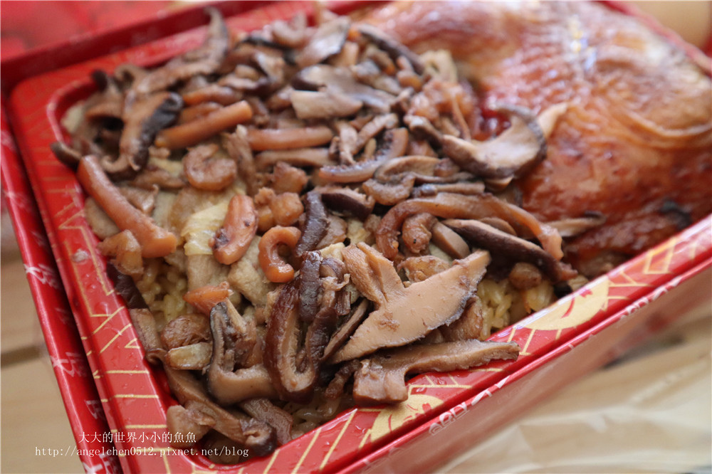 呷七碗 彌月試吃 宰相肚油飯禮盒 烤雞腿油飯35