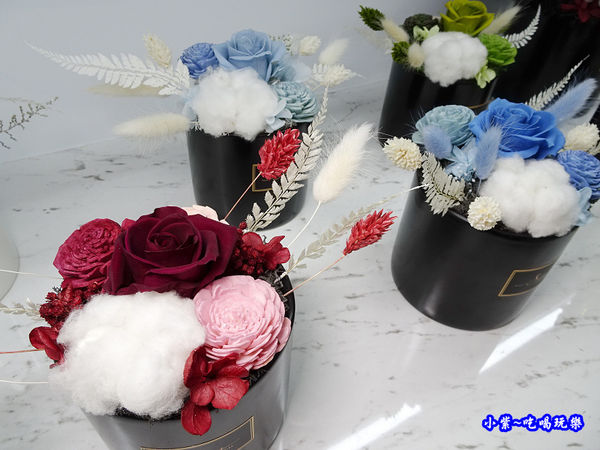圓型乾燥永生小盆花-敘思花藝勤美店 (2).jpg