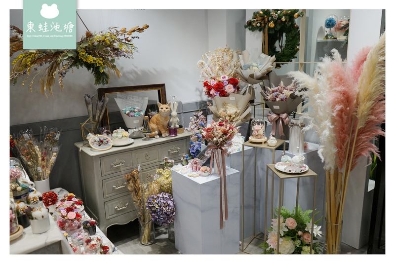 【台北中山花店推薦】新娘捧花居家擺飾好選擇 超鮮艷永生花不凋花 敘思花藝