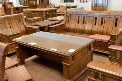 現場傢俱1樓原木傢俱04