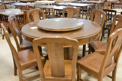 現場傢俱1樓原木傢俱01