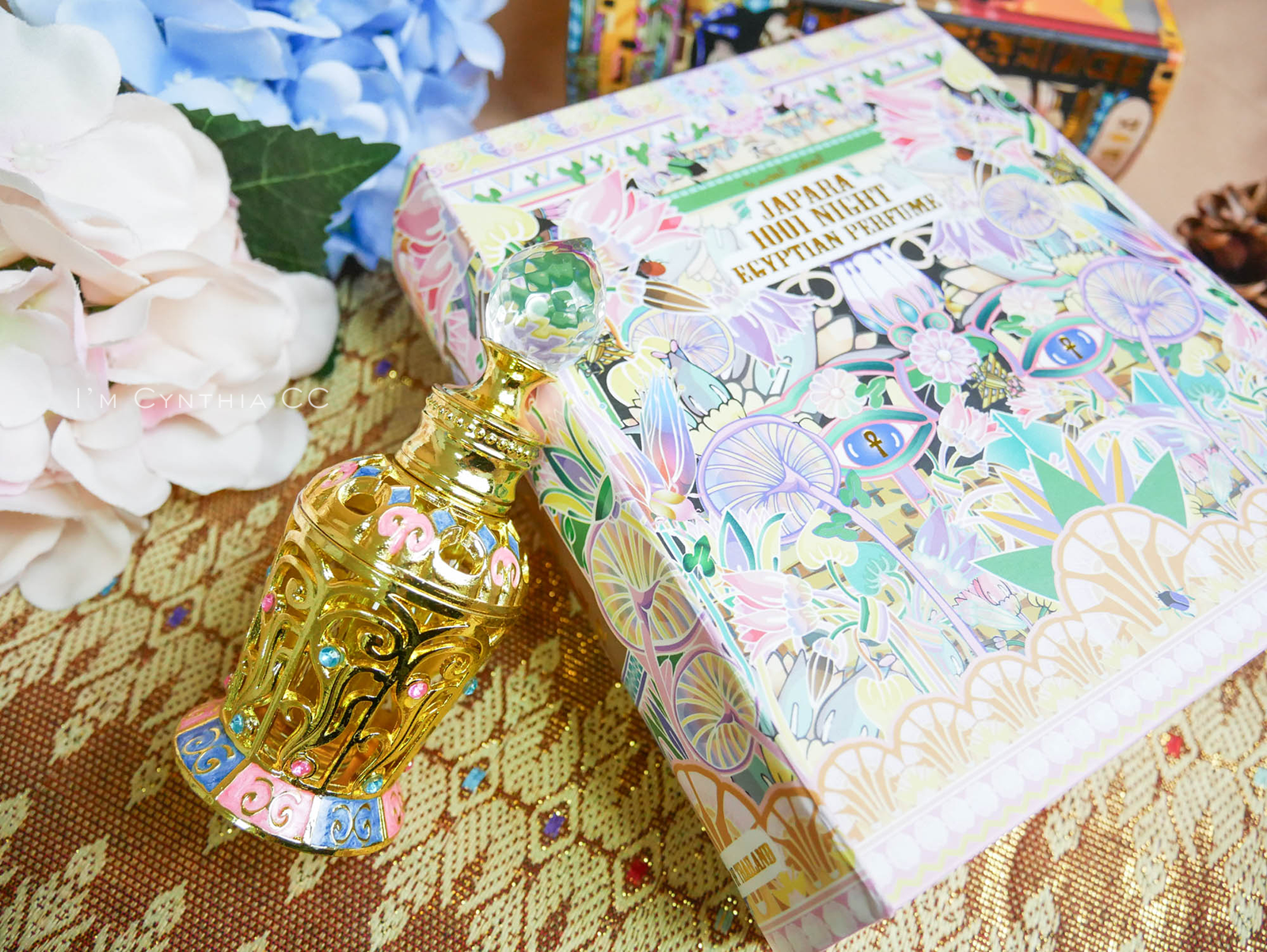 泰國JAPARA-如金字塔寶藏般迷人的無酒精埃及費洛蒙女性精油香水