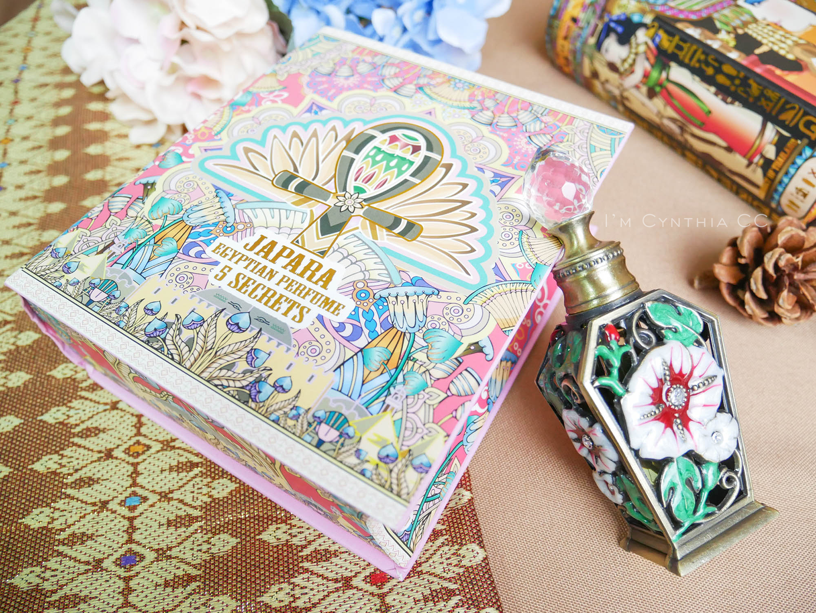 泰國JAPARA-如金字塔寶藏般迷人的無酒精埃及費洛蒙女性精油香水