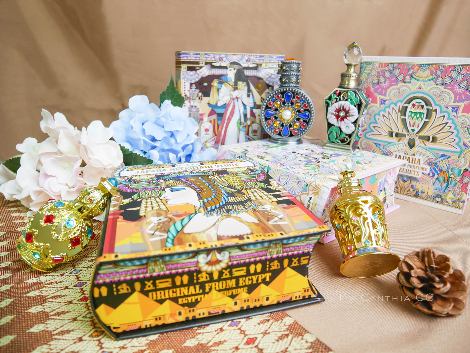 泰國JAPARA-如金字塔寶藏般迷人的無酒精埃及費洛蒙女性精油香水