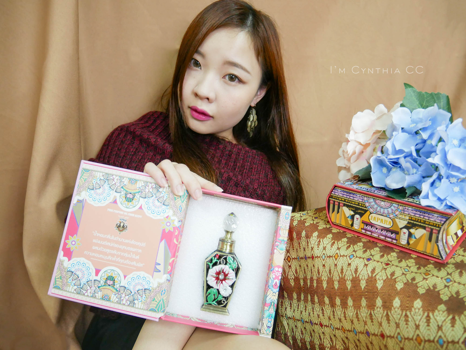 泰國JAPARA-如金字塔寶藏般迷人的無酒精埃及費洛蒙女性精油香水