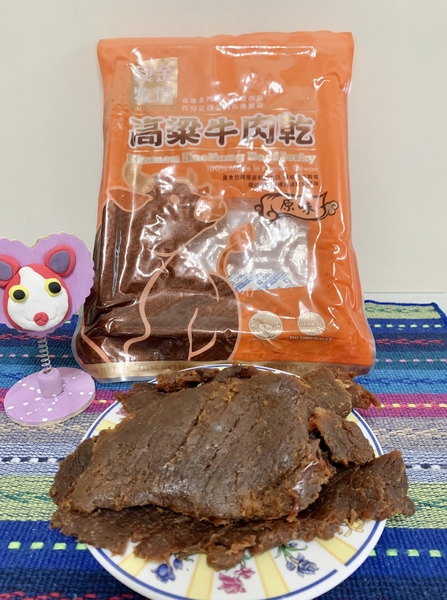 良金高梁牛肉乾&牛肉角：良金高梁牛肉乾(原味、辣味)