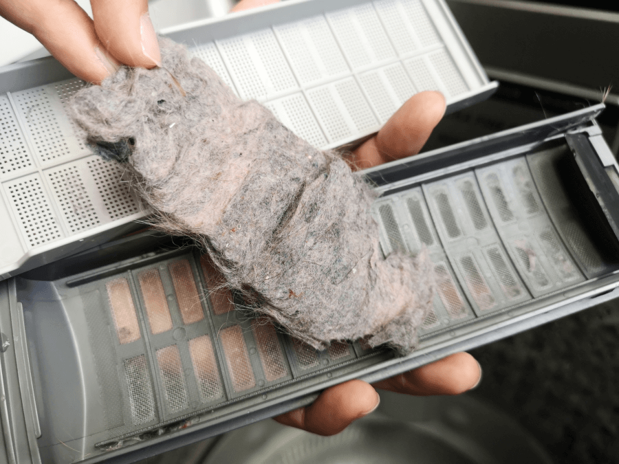 洗衣機棉絮清裡