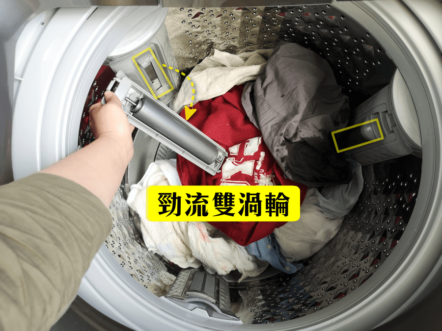 勁流雙渦輪 洗衣機構造 洗衣機原理 洗衣服打結 洗衣機打結