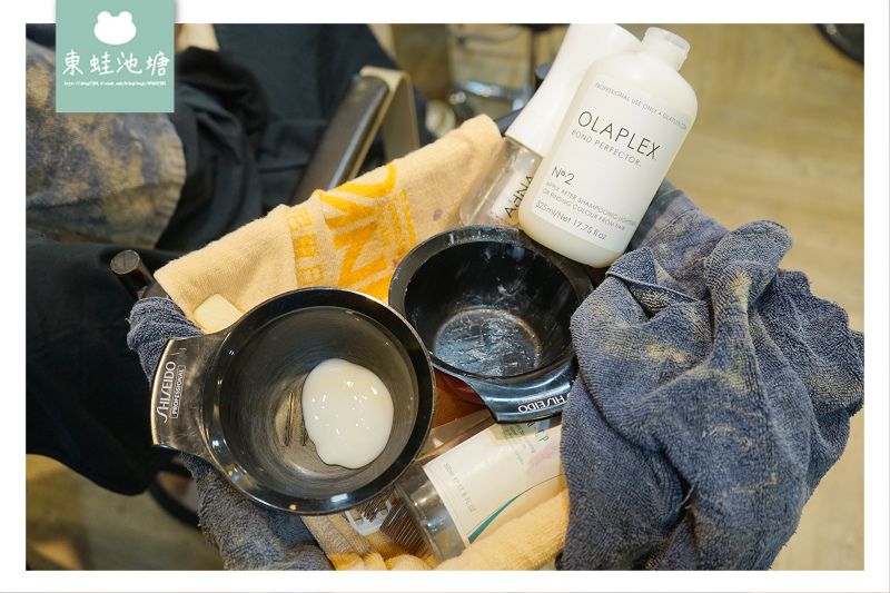 【台北東區髮廊剪染護髮推薦】OLAPLEX 摩洛哥護髮療程 資生堂染劑 H COLOR 近忠孝復興站