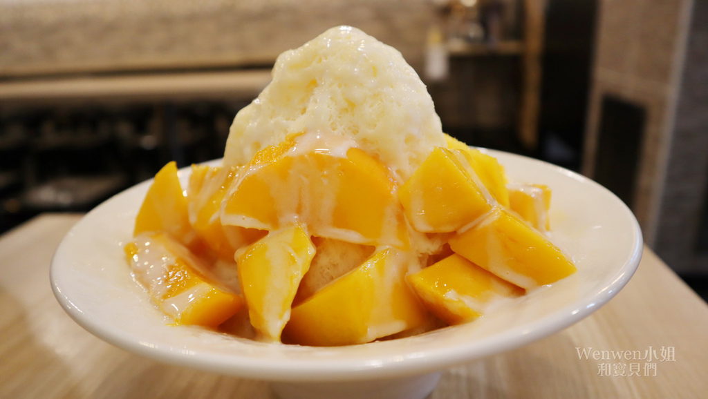 2019.04 寧夏夜市美食 覓果榛品芒果雪花冰 珍珠奶茶雪花冰 (19).JPG