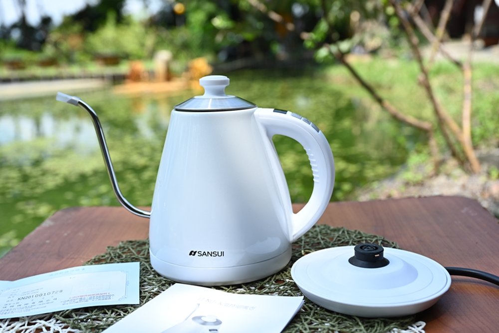 電子溫控手沖細口壺 SWB-29N