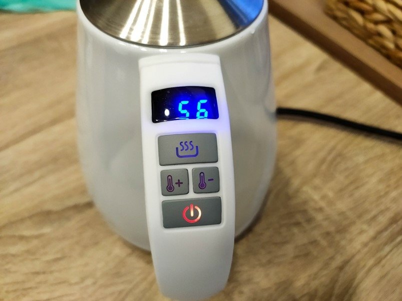 電子溫控手沖細口壺 SWB-29N