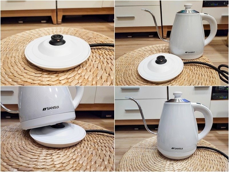 電子溫控手沖細口壺 SWB-29N