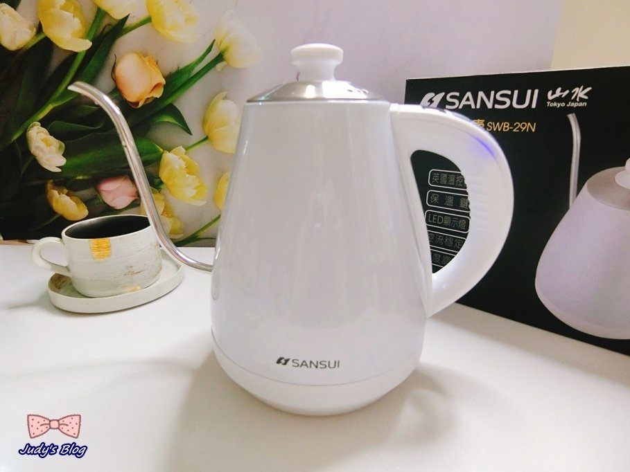 電子溫控手沖細口壺 SWB-29N